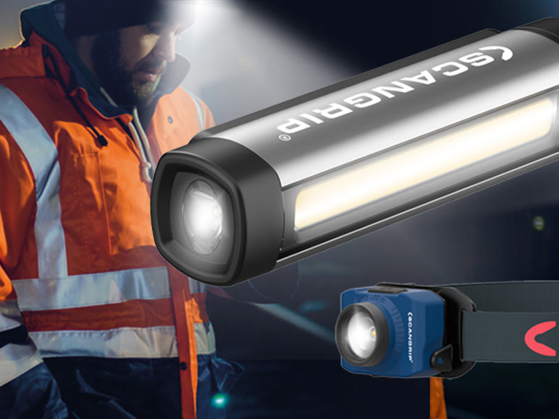 Two new headlamps for professionals